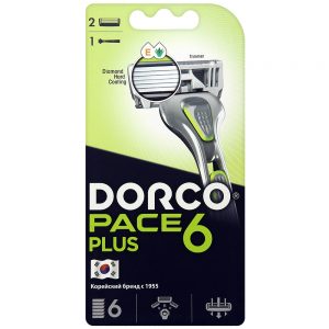 DORCO Pace6 Plus станок + 2 кассеты, sxa5002, MIRBRITV.RU