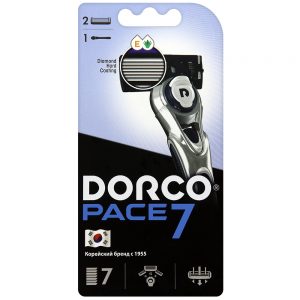 DORCO Pace7 станок для бритья (2 сменные кассеты), sva1002, MIRBRITV.RU