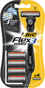 BIC FLEX 3 Hybrid бритвенный станок + 4 сменные кассеты, MIRBRITV.RU