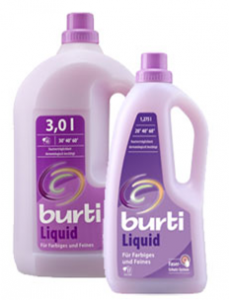 Burti Liquid жидкое средство для стирки цветного и тонкого белья, MIRBRITV.RU