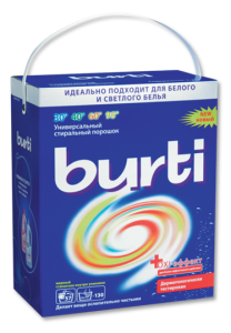 Burti Oxi порошок для стирки белого и светлого белья 5,7 кг, MiRBRiTV.RU