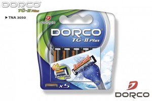 DORCO TG-II Plus кассеты (5 шт) с 2 лезвиями DORCO TNA 3050
